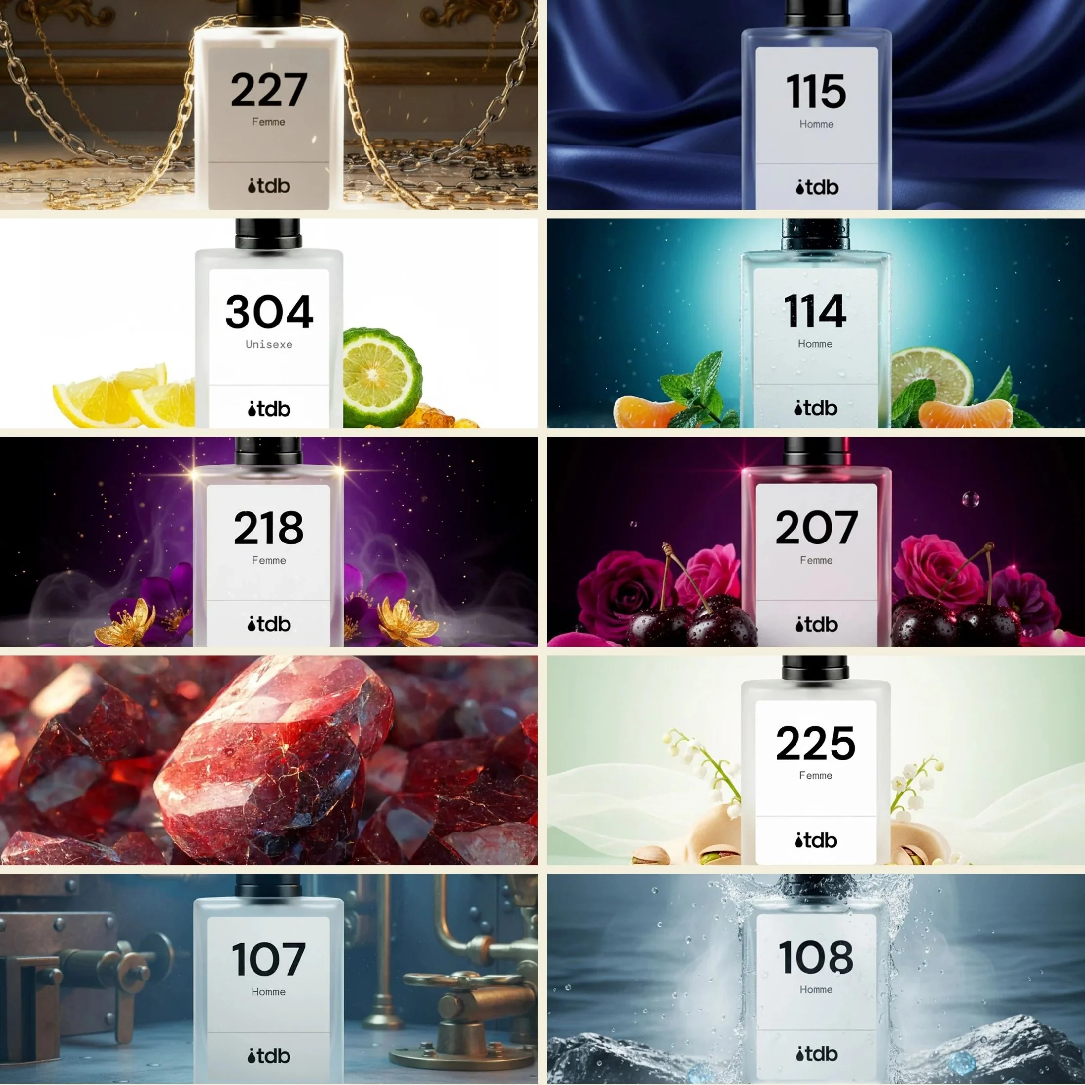 Nos dernières nouveautés parfumées